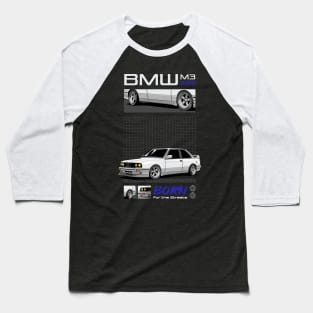 Classic M3 E30 Car Baseball T-Shirt